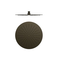 TRES hlavová sprcha slim kruh pr. 300 mm, nerez ocel, černý bronz (134315010KMB)