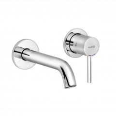 KLUDI BOZZ podomítková umyvadlová dvouotvorová jednopáková baterie, vrchní díl, chrom (382440576) (8)