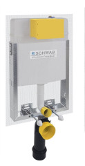 SCHWAB SET WC 199 podomítková nádržka pro zazdění 3/6l, DN110mm (T02-0112-0250) (3)