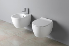 SENTIMENTI bidet závěsný, 36x51cm, bílá (SmartFixPlus) (10AR41010SV) (3)