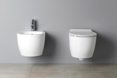SENTIMENTI bidet závěsný, 36x51cm, bílá (SmartFixPlus) (10AR41010SV) (4)