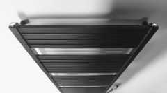 TONDI-E elektrické otopné těleso rovné 600x1690 mm, 800W, černá mat (DE496T) (4)