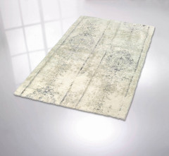 CARACAS koupelnová předložka obdélník 60x100cm, Silbergrau (4065146360) (12)