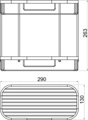 NOVATORRE DRÁTĚNÁ DVOJITÁ POLICE VELKÁ HLUBOKÁ   (6075,0) (2)