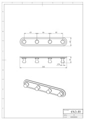 NOVATORRE 1 ČTYŘHÁČEK CHROM  (6143.0) (2)