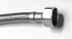 SET sprchové hadice pro výsuvné sprchy z vany, F1/2"- F1/2", 275cm, chrom ( FLE18 ) (5)