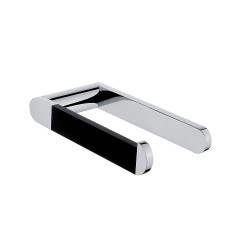 NAVA Držák na toaletní papír, chrom / černý mat (NA 28055M)