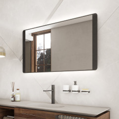 černé LED zrcadlo 1200x650 (ZPC 42006-90)