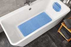 AROSA  protiskluzová podložka do vany 36x92 cm modrá ( 0221720001 ) (9)