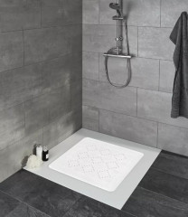 AROSA  protiskluzová podložka do sprchy 55 x 55 cm bílá ( 0221100002 ) (8)