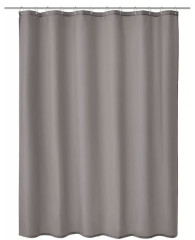 KOUPELNOVÝ ZÁVĚS KITO  120x200cm  textilní, šedý ( 4937905238 ) (6)