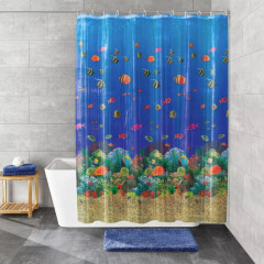 KOUPELNOVÝ ZÁVĚS MALEDIVEN  180x200cm  ekoplast, multicolor ( 5202148305 ) (5)