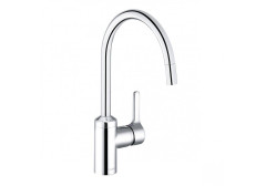 KLUDI BINGO STAR dřezová jednopáková stojánková baterie s výsuvným výtokem s perlátorem , chrom ( 428510578 ) (6)