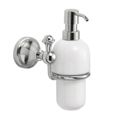 NEVIS dávkovač mýdla, keramika, chrom (NV8013)