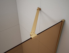 ESCA rohová vzpěra 900mm, zlato mat (ES7846)
