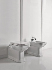 WALDORF WC mísa stojící, 37x65cm, spodní/zadní odpad, bílá (411601) (4)