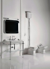 WALDORF WC mísa stojící, 37x65cm, spodní/zadní odpad, bílá (411601) (5)