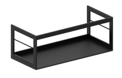 PURA konstrukce pod umyvadlo 102x46cm, černá mat (MSP10228)