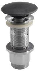 Umyvadlová výpust 5/4“, click-clack, betonová zátka, antracit (FG916)