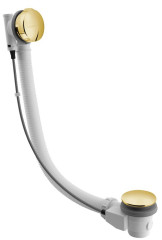 Vanová souprava s bovdenem, délka 975mm, zátka 72mm, zlato (71682G) (5)
