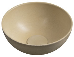 MINOR betonové umývátko na desku, Ø 26cm, žlutá (MR26022)