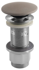 Umyvadlová výpust 5/4“, click-clack, betonová zátka, písková (FG914)