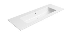 PURA keramické umyvadlo Slim 122x46cm, bílá ExtraGlaze (8887111)