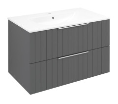 CIRASA umyvadlová skříňka 79,8x52x46cm, carina strip (CR801-4141S)