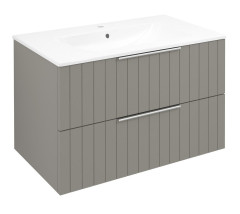 CIRASA umyvadlová skříňka 79,8x52x46cm, agila strip (CR801-4343S)