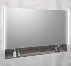 INTEGRA zápustná galerka s LED osvětlením, 125x70cm (IN125)
