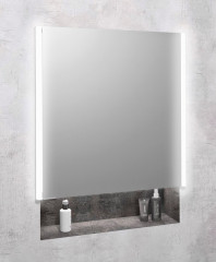 INTEGRA zápustná galerka s LED osvětlením, 65x70cm, levá/pravá (IN065)