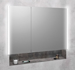 INTEGRA zápustná galerka s LED osvětlením, 85x70cm (IN085)