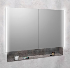 INTEGRA zápustná galerka s LED osvětlením, 105x70cm (IN105)