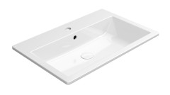KUBE X keramické umyvadlo zápustné 70x46cm, bílá ExtraGlaze (9437111)