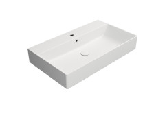 KUBE X keramické umyvadlo 80x47cm, bílá mat (9422109)