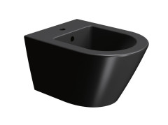 KUBE X bidet závěsný 36x50cm, černá mat (9464126)