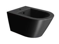 KUBE X bidet závěsný 36x55cm, černá mat (9465126)