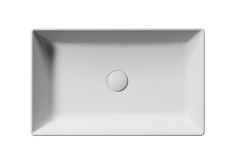 KUBE X keramické umyvadlo na desku, 60x37cm, bílá mat (945309) (3)