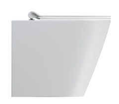 KUBE X WC mísa stojící, Swirlflush, 36x55cm, spodní/zadní odpad, bílá dual-mat (941009) (3)