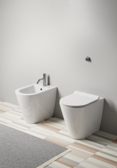 KUBE X WC mísa stojící, Swirlflush, 36x55cm, spodní/zadní odpad, bílá ExtraGlaze (941011) (5)