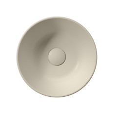 KUBE X keramické umyvadlo na desku, průměr 32cm, creta mat (943508) (3)