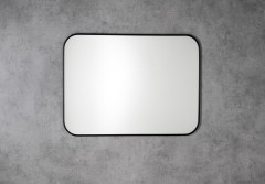 AROWANA zrcadlo v rámu 100x70cm, černá mat (AWB1070) (4)