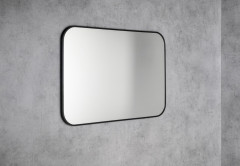 AROWANA zrcadlo v rámu 100x70cm, černá mat (AWB1070) (5)