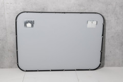 AROWANA zrcadlo v rámu 100x70cm, černá mat (AWB1070) (7)