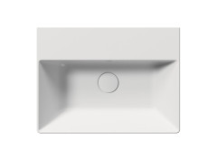 KUBE X keramické umyvadlo 50x37cm, bez otvoru, bílá mat (9447009) (5)