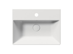 KUBE X keramické umyvadlo 50x37cm, bílá mat (9447109) (4)