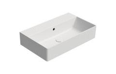 KUBE X keramické umyvadlo 60x37cm, bez otvoru, bílá mat (9454009) (3)