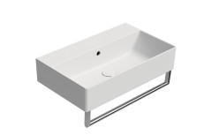 KUBE X keramické umyvadlo 60x37cm, bez otvoru, bílá mat (9454009) (4)