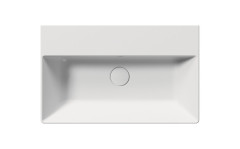 KUBE X keramické umyvadlo 60x37cm, bez otvoru, bílá mat (9454009) (5)