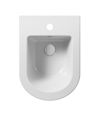 KUBE X bidet závěsný 36x50cm, bílá ExtraGlaze (9464111) (5)